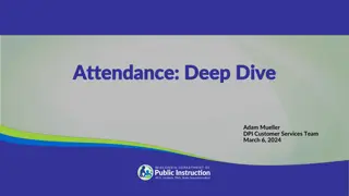 Student Attendance Data in Education