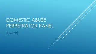 The Domestic Abuse Perpetrator Panel (DAPP)