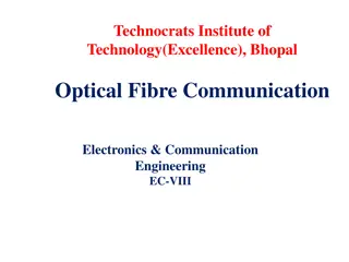 Optical Fiber Signal Degradation in Communication Engineering