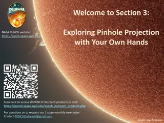 Exploring Pinhole Projection with NASA PUNCH Outreach