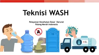 The Role of WASH Technicians in Emergency Healthcare Settings