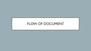 Flowcharts for Document Management