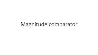 Magnitude Comparators in Digital Circuits