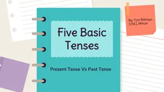 Present vs. Past Tenses in English Grammar