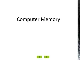 Computer Memory Fundamentals