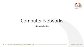 Computer Networks: Basics, Components, and Topologies