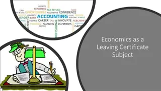 Economics as a Leaving Certificate Subject