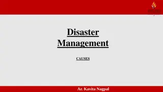 Natural Disasters and Their Causes