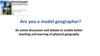 Physical Geography Models and Theories