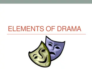 The Elements of Drama and Theater History