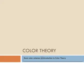 Color Theory: Exploring Basic Schemes