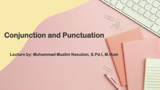 Conjunctions and Punctuation in Grammar