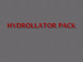 Hydrocollator Packs for Moist Heat Therapy