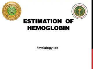 Hemoglobin: Functions, Medical Applications, and Conditions