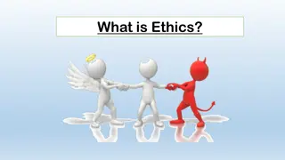 Ethics: Branches, Theories, and Moral Dilemmas