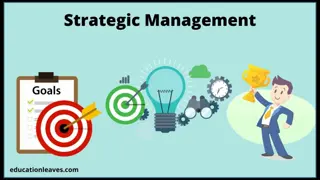 The Concept of Strategy in Business Policy and Strategic Management