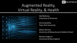 Impact of Augmented Reality and Virtual Reality on Health Sciences