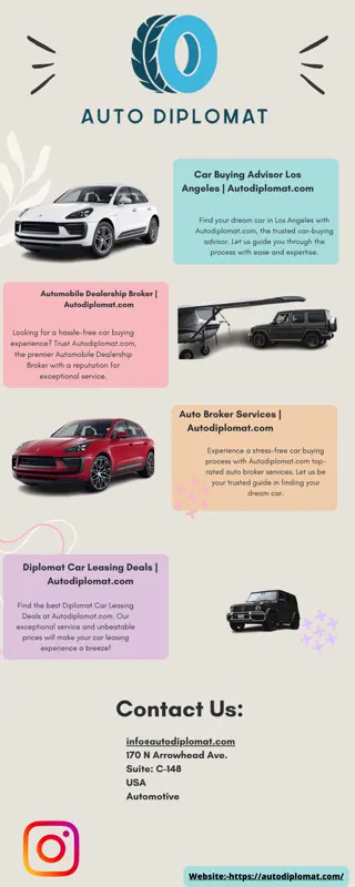 Automobile Dealership Broker | Autodiplomat.com