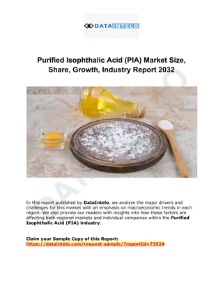 Purified Isophthalic Acid (PIA) Market