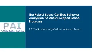 The Role of Board-Certified Behavior Analysts in Supporting Students with Autism in PA School Programs