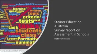 Assessment Practices in Steiner Education: A Reflective Inquiry