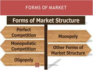 Perfect Competition in Markets