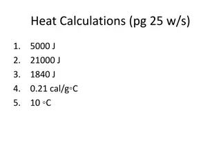 Heat and Energy Transformations in Physics