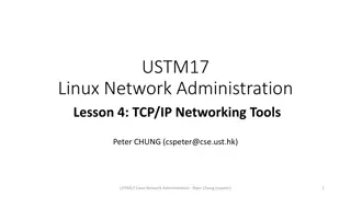 TCP/IP Networking Tools in Linux Administration