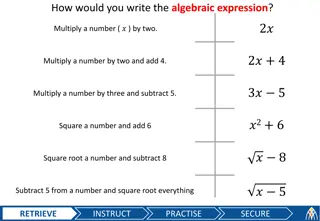 Mastering Algebraic Expressions and Formula Rearrangement