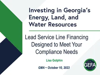 Lead Service Line Financing for Compliance Needs