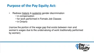 Pay Equity Act in Ontario