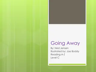 Interactive Reading Activities for 'Going Away' by Ned Jensen