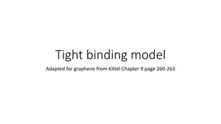 Tight Binding Model Adapted for Graphene from Kittel Chapter 9