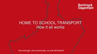 Understanding Home to School Transport Operations