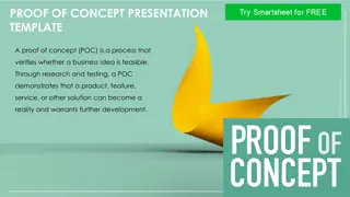 Proof of Concept Presentation Template