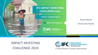 IMPACT INVESTING  CHALLENGE 2024
