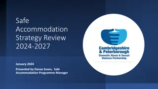 Safe Accommodation Strategy Review 2024-2027: Addressing Domestic Abuse Challenges in Cambridgeshire & Peterborough