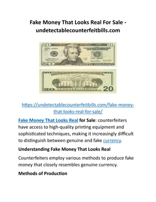 Fake Money That Looks Real For Sale - undetectablecounterfeitbills.com