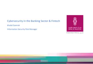 Cybersecurity and Fintech Trends in the Banking Sector