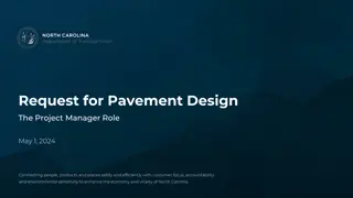 Request for Pavement Design