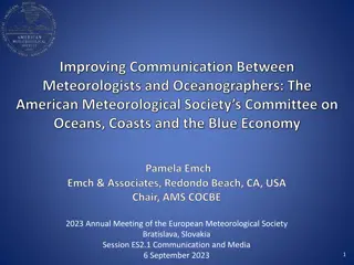 Strengthening Communication Between Meteorologists and Oceanographers