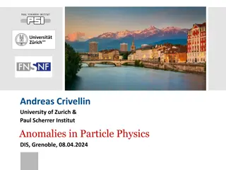 Anomalies in Particle Physics: Discoveries and Implications