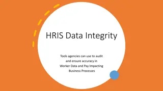HRIS Data Integrity
