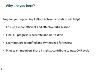 Efficient Reflect & Reset Strategies for Successful OKR Cycles
