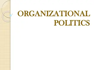 ORGANIZATIONAL POLITICS