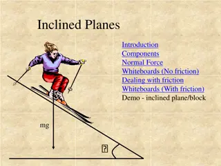 Inclined Planes and Friction Forces