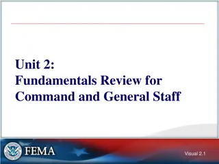 Incident Management Fundamentals and Command Structure Review