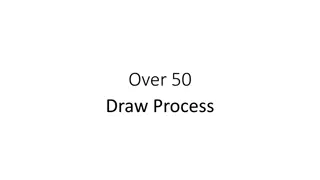 Over 50 Draw Process and Tournament Schedule