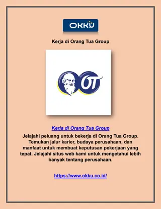 Kerja di Orang Tua Group