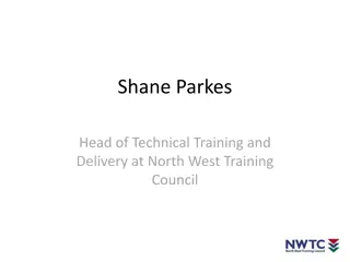 Shane Parkes: Head of Technical Training and Delivery at North West Training Council